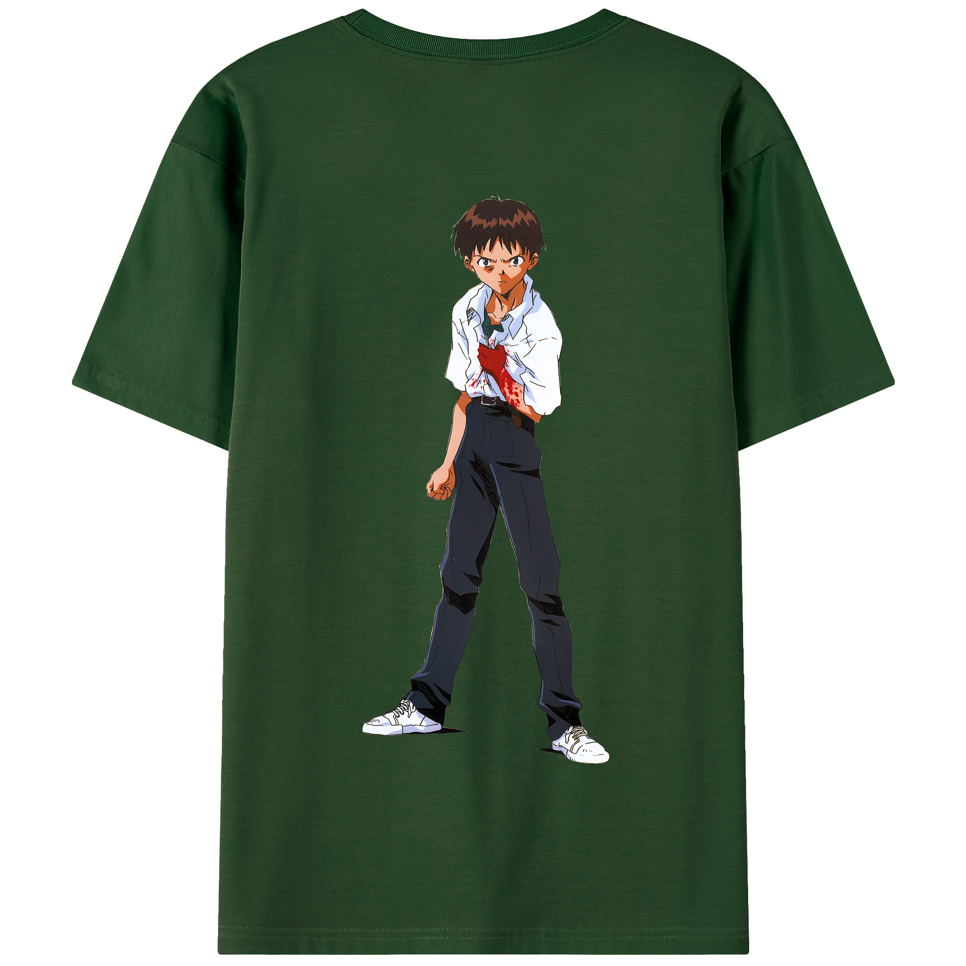 （画像用） EVA 新世紀エヴァンゲリオン 綿100％半袖Tシャツ（背面プリント）